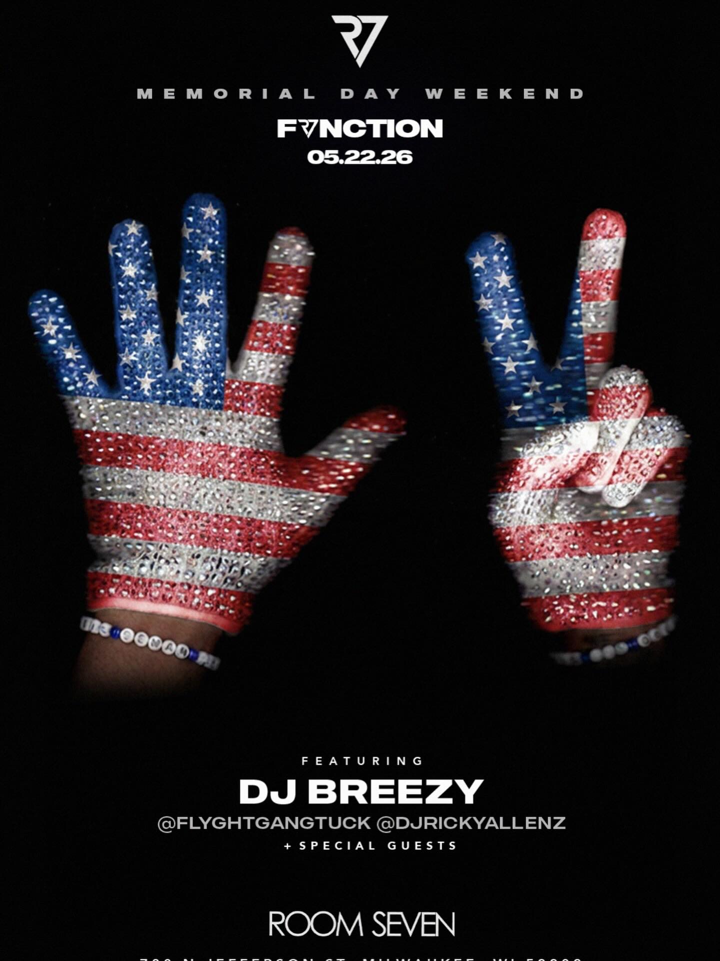 Memorial Day Weekend @ Room 7